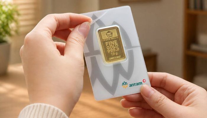 Harga Emas Antam Hari Ini Naik Rp 7.000 jadi Rp 2.572.000 per Gram
