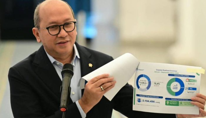 Realisasi Investasi Tembus Rp 1.539,2 Triliun, Serap 2,19 Juta Tenaga Kerja