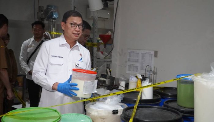 BPOM Amankan Pabrik Kosmetik Ilegal di Mojokerto, Omzet Rp 9 Miliar per Tahun
