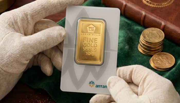 Turun Lagi, Harga Emas Antam Hari Ini jadi Rp 2.554.000 per Gram