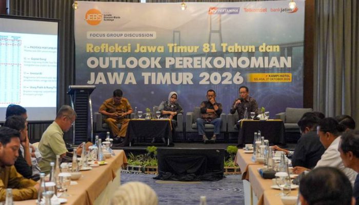 Ekonomi Jatim Dibedah Para Pakar dan Pelaku Usaha di FGD JEBS, Ini Hasilnya
